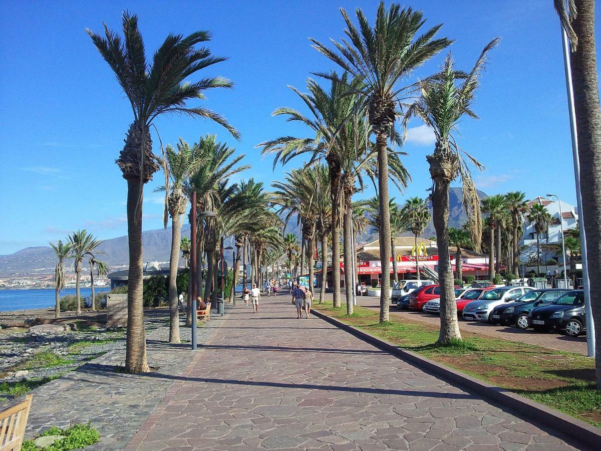 Apartment Casa Palmera Only 150 Meters To The Beach, Heated Pool, Wifi, Sat-Tv, Balcony With Poolview Arona  Eksteriør billede